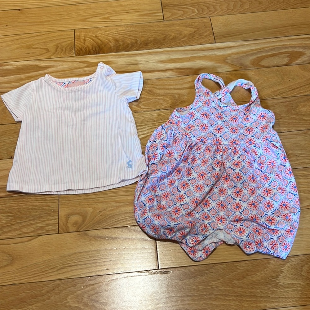 Joules baby girl outfit